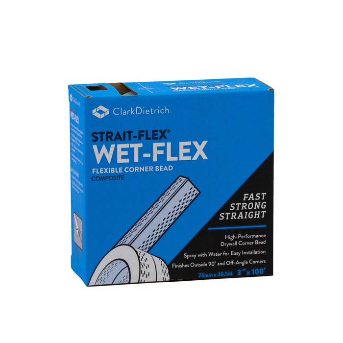 Strait-Flex® Wet-Flex selvklæb. hjørneforstærker 38 x 38 mm × 30,5 meter